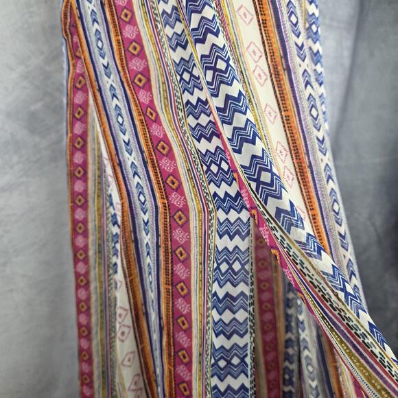 Misa Los Angeles Dress Womens Medium Multicolor Boho Maxi Spaghetti Strap - Picture 6 of 16